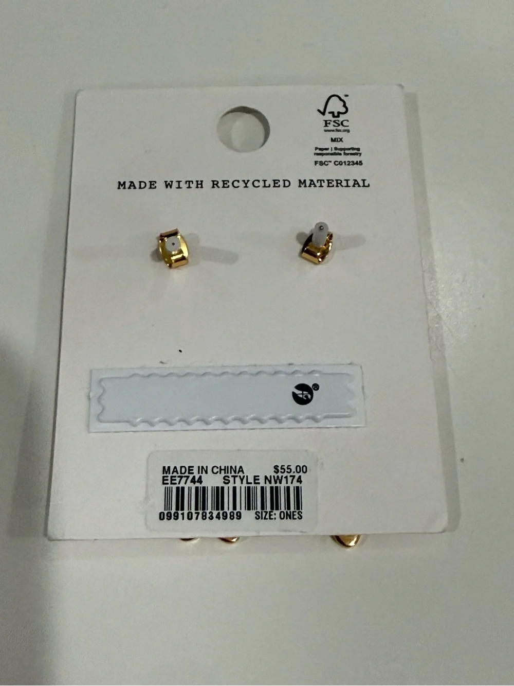NWT Madewell Sun Medallion Drop Earrings NWT Antique Gold
